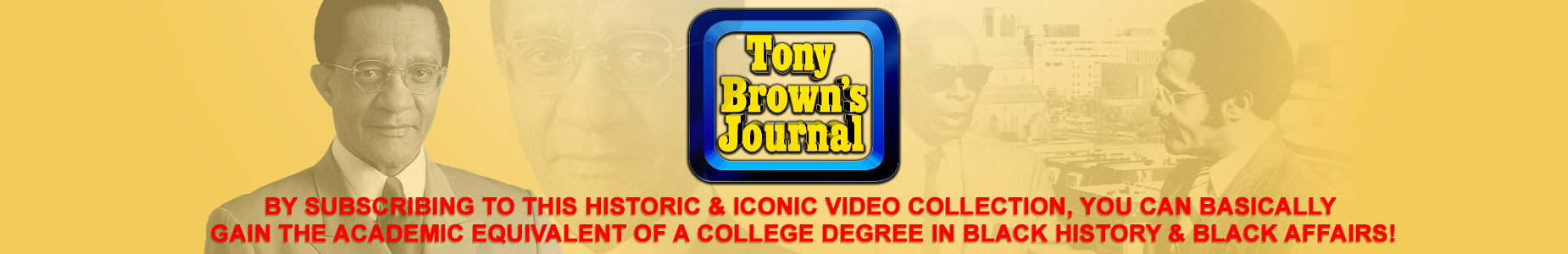 Tony Browns Journal